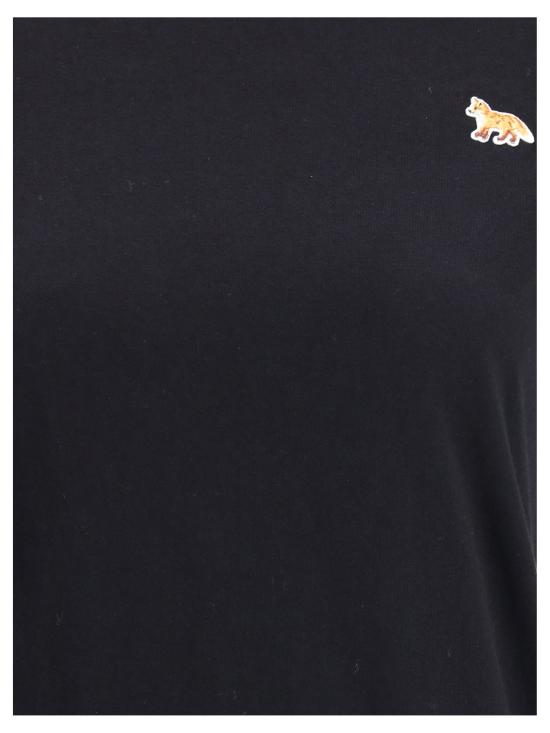 26FW 메종키츠네 베이비 폭스 레귤러 티셔츠 PW00115KJ7026 P199 BLACK - MAISON KITSUNE