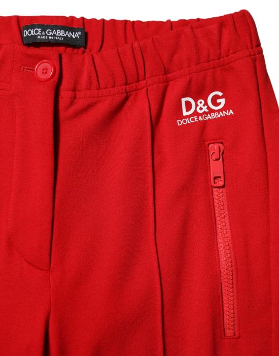  돌체앤가바나 스트레이트 팬츠 PAN75641 RED - DOLCE & GABBANA