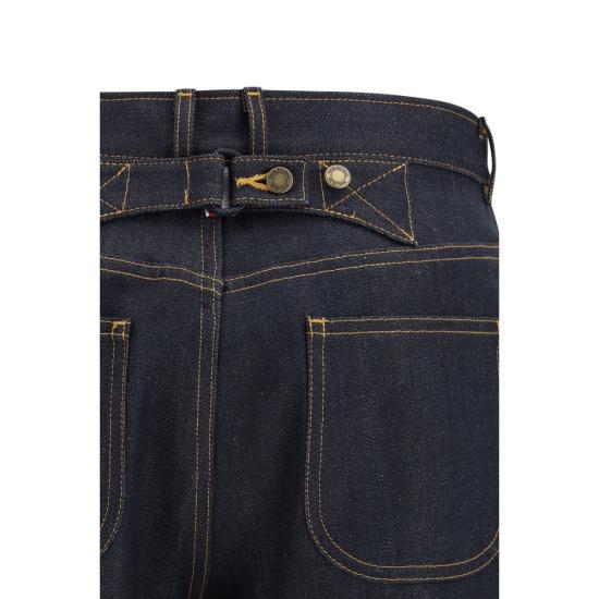 26SS 톰브라운 데님 팬츠 THFTC509UF1101415BB BLUE - THOM BROWNE