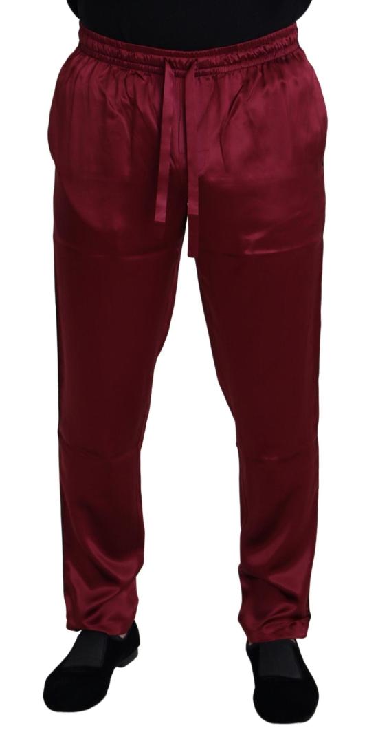  돌체앤가바나 트레이닝/조거 팬츠 PAN74044 BURGUNDY - DOLCE & GABBANA