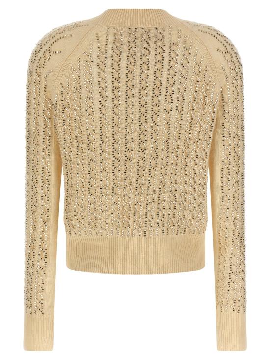 25FW 에르마노 설비노 스웨터 ER322463BM BEIGE - ERMANNO SCERVINO