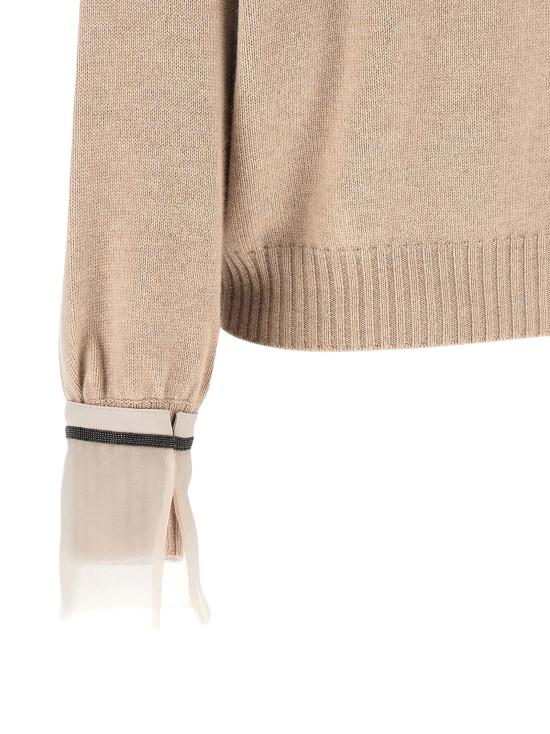 26FW 브루넬로 쿠치넬리 스웨터 BR337726BM BEIGE - BRUNELLO CUCINELLI