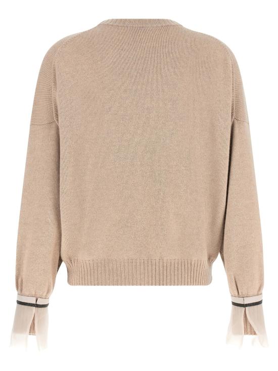 26FW 브루넬로 쿠치넬리 스웨터 BR337726BM BEIGE - BRUNELLO CUCINELLI