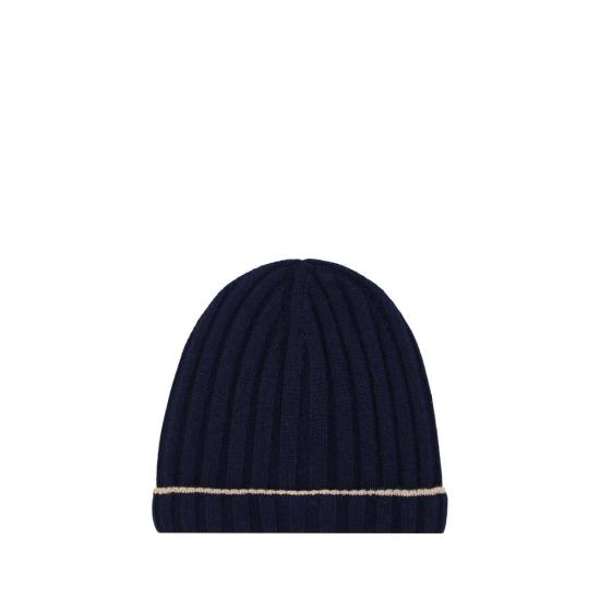 26FW 브루넬로 쿠치넬리 비니 BRM2240900CU715BB NAVY - BRUNELLO CUCINELLI