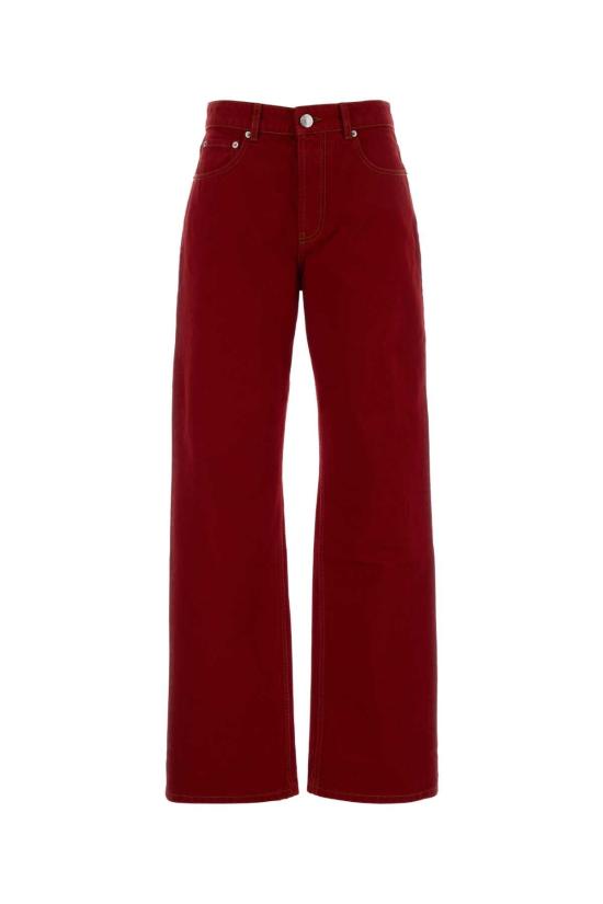 26FW 아미 데님 팬츠 FTR450DE0132 A186 BURGUNDY
