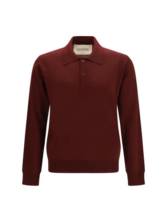 26FW 발렌티노 가라바니 탑 9V3KP04UBH9 697 BURGUNDY