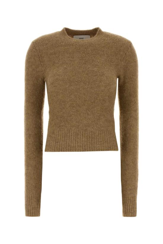 25FW 아미 스웨터 FKS824KN0021 280 CAMEL