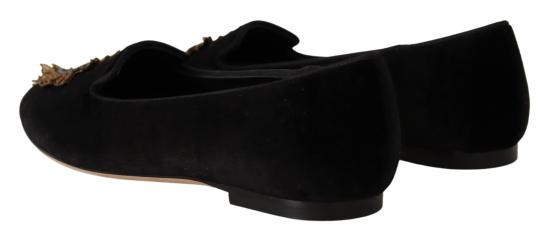 돌체앤가바나 플랫 슈즈 LA9901 BLACK - DOLCE & GABBANA