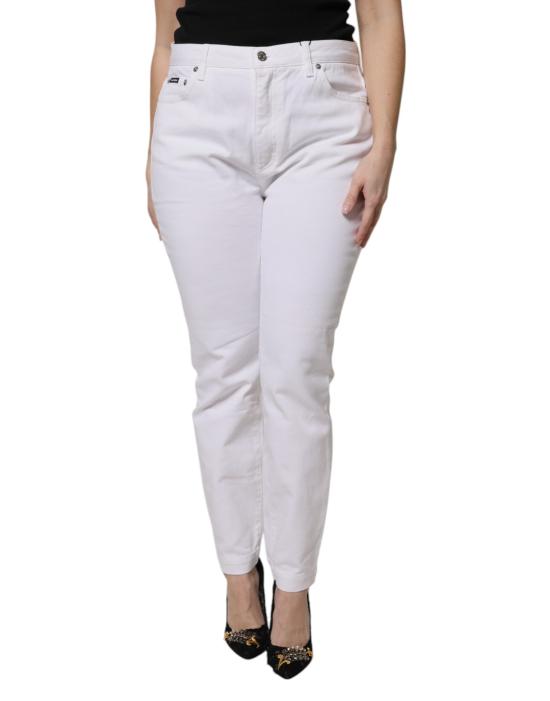  돌체앤가바나 데님 팬츠 PAN75965 WHITE