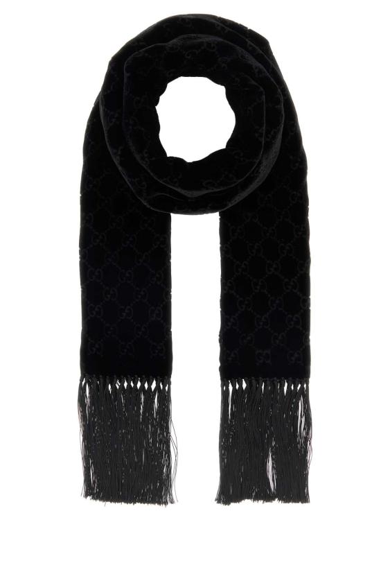 26SS 구찌 머플러/스카프 8653474GAK9 1000 BLACK