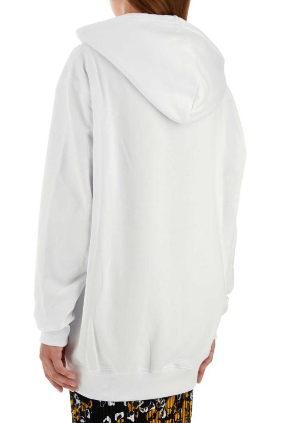  랑방 후드 티셔츠 RWHO0019J209A23 01 WHITE - LANVIN