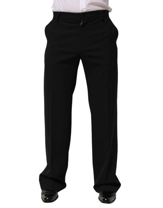  돌체앤가바나 스트레이트 팬츠 PAN76819 BLACK - DOLCE & GABBANA