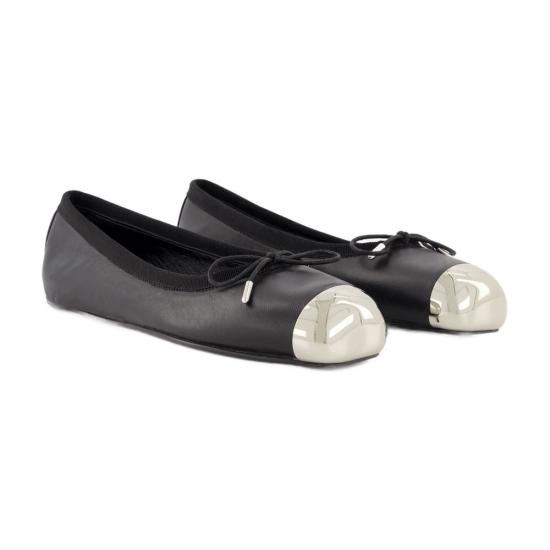  알렉산더 맥퀸 플랫 슈즈 CONFIG AMQS20009370 BLACK - ALEXANDER MCQUEEN