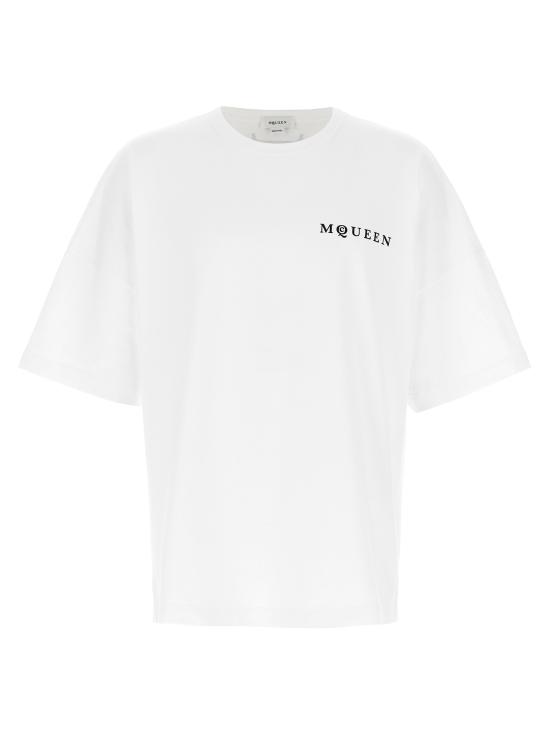 25FW 알렉산더 맥퀸 탑 MC314965BM WHITE