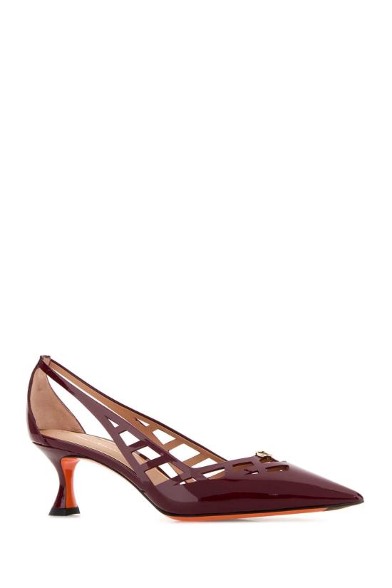 25FW 산토니 힐/펌프스 WDIS71775HI2NVHD R60 BURGUNDY - SANTONI