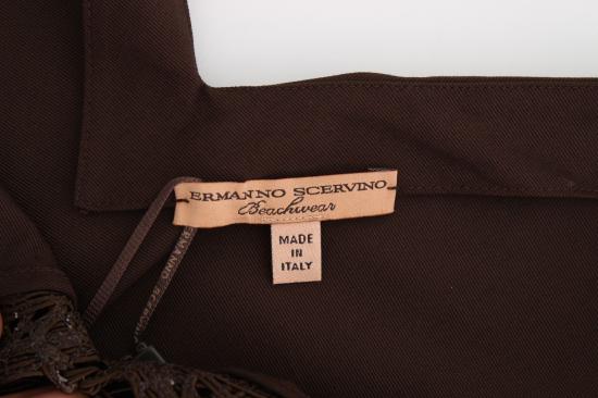  에르마노 설비노 튜닉 SIG12584 BROWN - ERMANNO SCERVINO