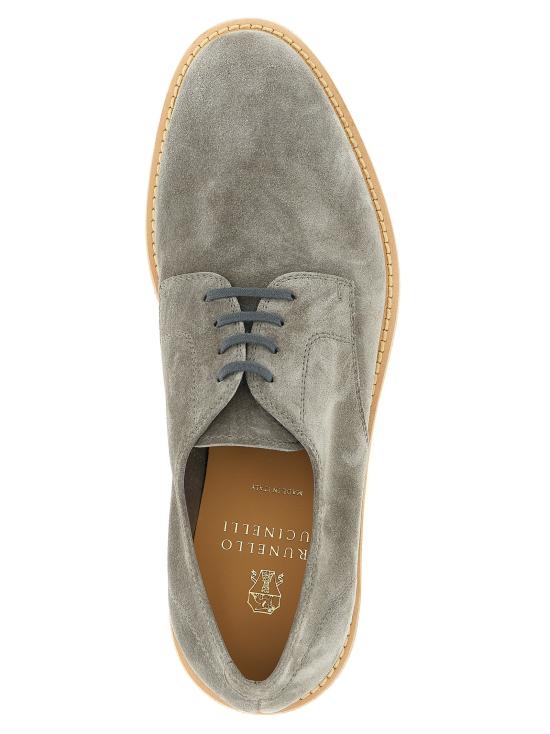 26SS 브루넬로 쿠치넬리 스니커즈 BR332475BM GRAY - BRUNELLO CUCINELLI