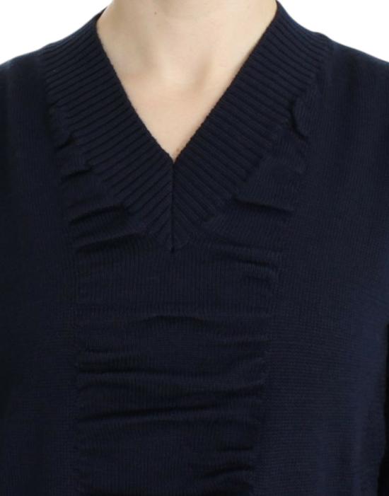  커스텀네셔널 스웨터 SIG12054 NAVY - COSTUME NATIONAL