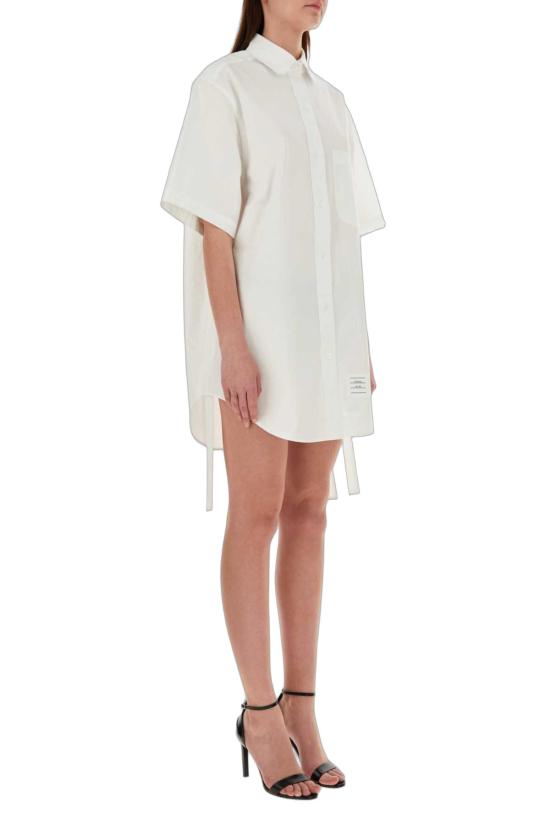 톰브라운 원피스 FDSD91AF0184 100 WHITE - THOM BROWNE