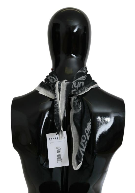  커스텀네셔널 머플러/스카프 MS1656 BLACK - COSTUME NATIONAL