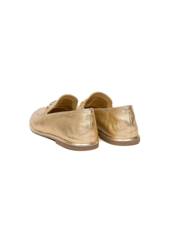  마이클 코어스 플랫 슈즈 MASTER 49S5CRFP1M PALE GOLD Michael Kors - MICHAEL KORS