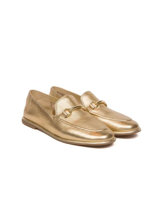  마이클 코어스 플랫 슈즈 MASTER 49S5CRFP1M PALE GOLD Michael Kors - MICHAEL KORS