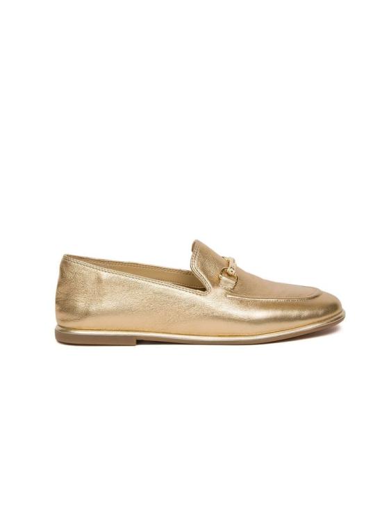  마이클 코어스 플랫 슈즈 MASTER 49S5CRFP1M PALE GOLD Michael Kors