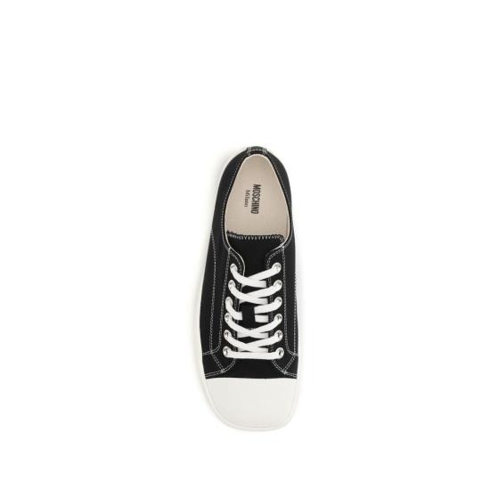 26SS 모스키노 스니커즈 MOMB15053G0OGR000ABB BLACK - MOSCHINO