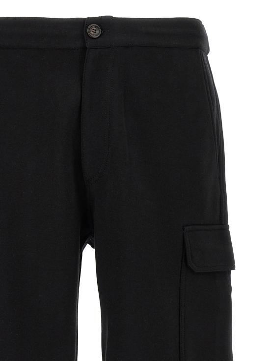26SS 브루넬로 쿠치넬리 숏팬츠 BR336281BM BLACK - BRUNELLO CUCINELLI