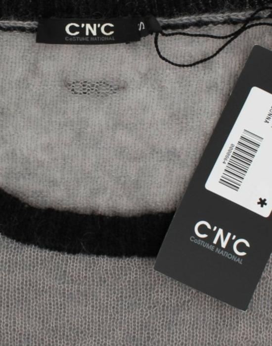  커스텀네셔널 스웨터 SIG12049 GRAY - COSTUME NATIONAL