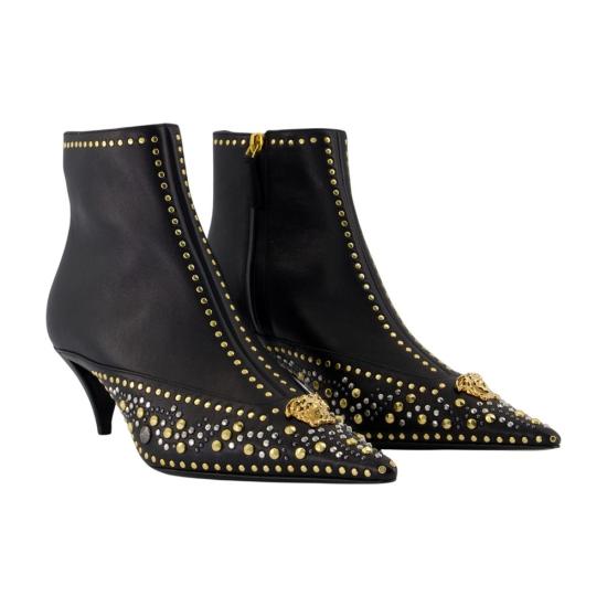 25FW 베르사체 힐/펌프스 CONFIG VERS24310 BLACK - VERSACE