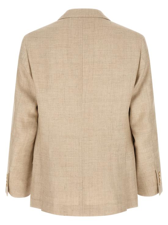 26SS 브루넬로 쿠치넬리 수트 팬츠 BR336253BM BEIGE - BRUNELLO CUCINELLI