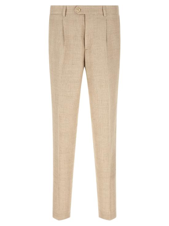 26SS 브루넬로 쿠치넬리 수트 팬츠 BR336253BM BEIGE - BRUNELLO CUCINELLI