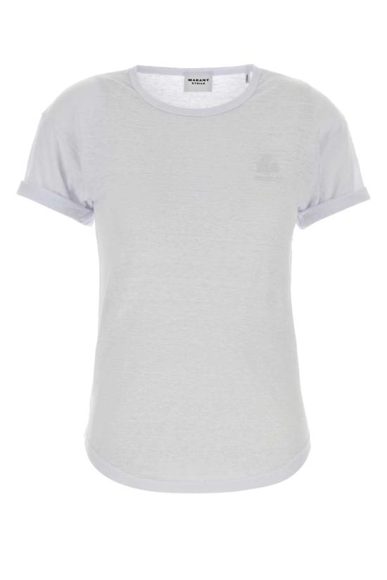 26SS 이자벨마랑에뚜왈 폴로 티셔츠 TS0315FBA1N10E 20WH WHITE