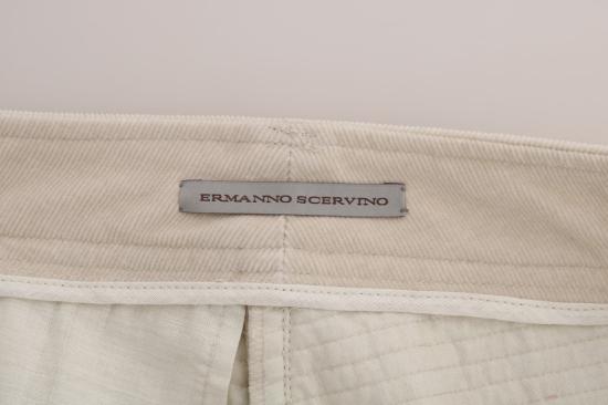  에르마노 설비노 스트레이트 팬츠 BYX1154 BEIGE - ERMANNO SCERVINO