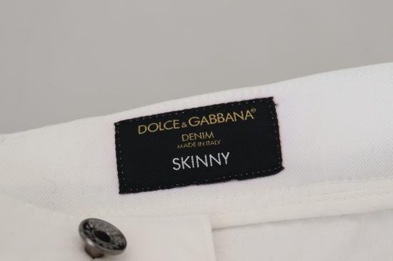  돌체앤가바나 데님 팬츠 PAN73308 WHITE - DOLCE & GABBANA