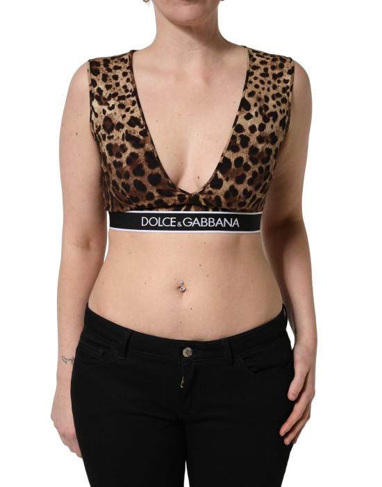  돌체앤가바나 민소매 티셔츠 TSH91386 BROWN - DOLCE & GABBANA