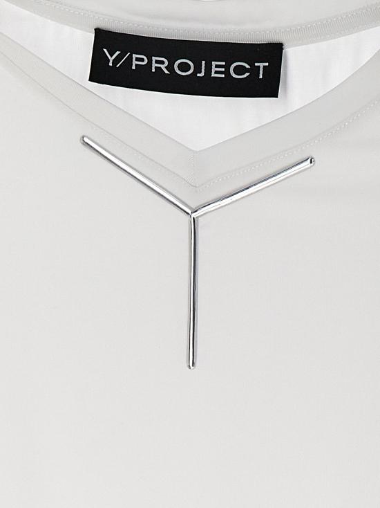  와이프로젝트 폴로 티셔츠 YP286258BM WHITE - Y PROJECT