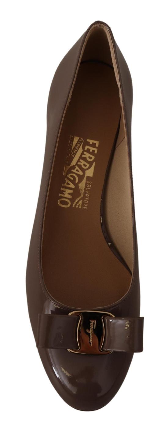  살바토레 페라가모 힐/펌프스 0740693 385 BROWN - SALVATORE FERRAGAMO