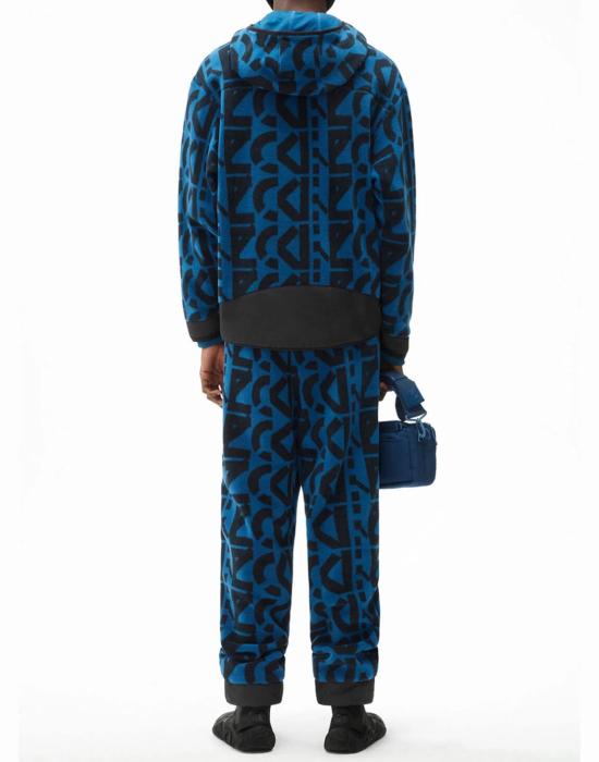  겐조 후드 티셔츠 FB65BL7634MR78 BLUE - KENZO