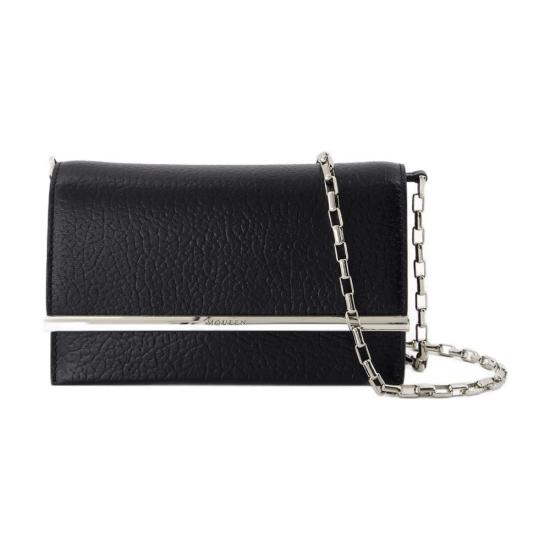  알렉산더 맥퀸 클러치/파우치 AMQ023002 BLACK - ALEXANDER MCQUEEN