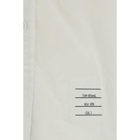 26SS 톰브라운 셔츠 THMWL010E03113100BB WHITE - THOM BROWNE