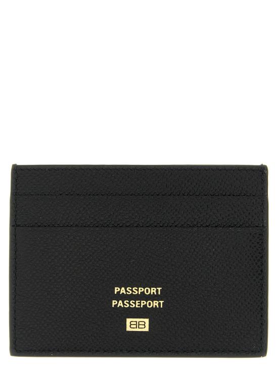 25FW 발렌시아가 명함지갑 BA320571BM BLACK - BALENCIAGA