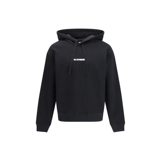 26SS 질샌더 후드 티셔츠 JIJ22GU0149J20128001BB BLACK
