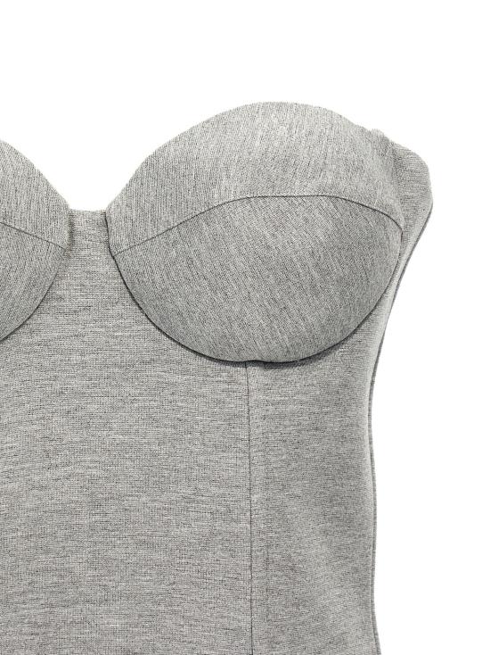  쥬세페 디 모라비토 바디수트 티셔츠 GI296017BM GRAY - GIUSEPPE DI MORABITO