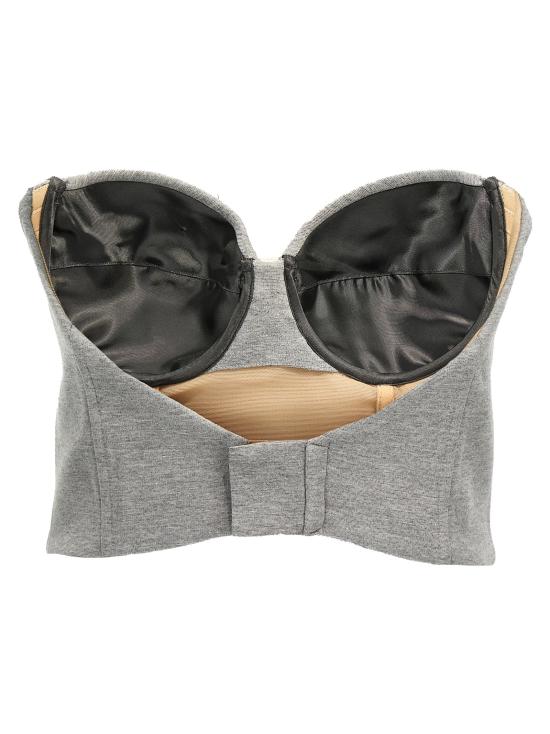  쥬세페 디 모라비토 바디수트 티셔츠 GI296017BM GRAY - GIUSEPPE DI MORABITO