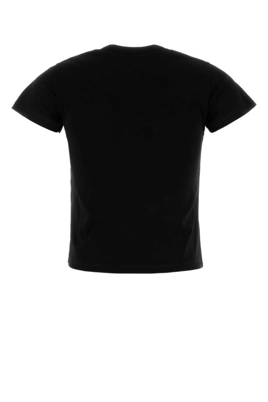  알렉산더 맥퀸 스컬 티셔츠 819193QLAEH 1000 BLACK - ALEXANDER MCQUEEN