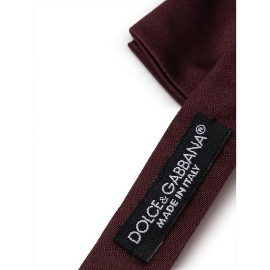  돌체앤가바나 넥타이 DO 829366520047735 BURGUNDY - DOLCE & GABBANA