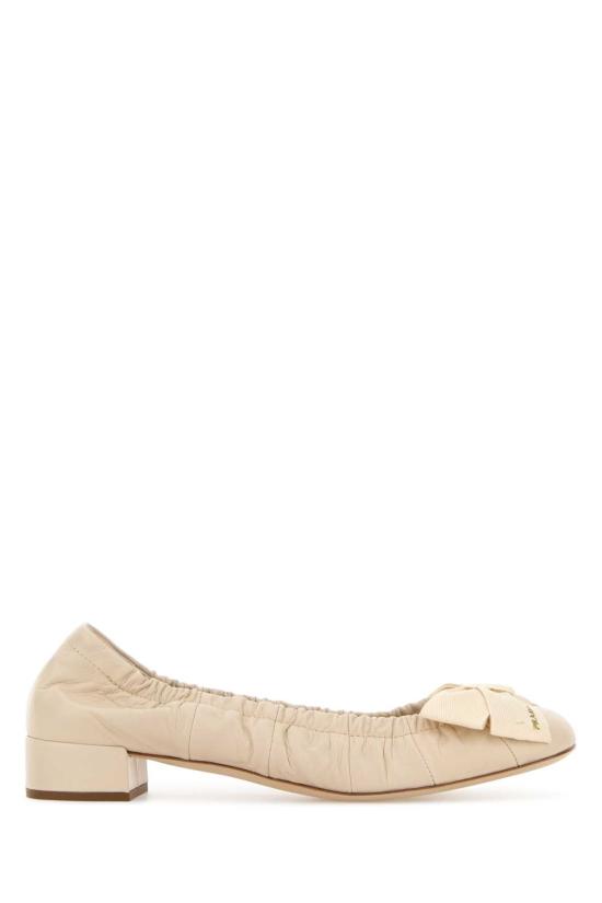 26SS 프라다 플랫 슈즈 1I326OF025ZJB F0304 BEIGE