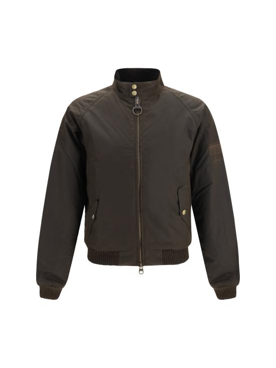 26FW 바버 인터내셔널 스티브 맥퀸 머천트 왁스 봄버 재킷 MWX0465 OL71 OLIVE - BARBOUR